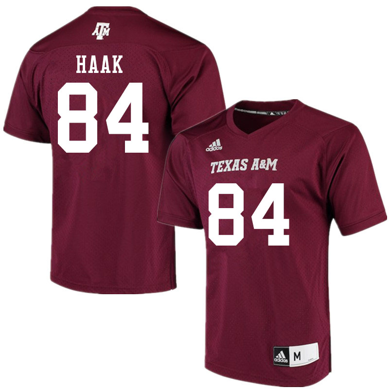 Men #84 Daniel Haak Texas A&M Aggies College Football Jerseys Sale-Maroon Alumni Player